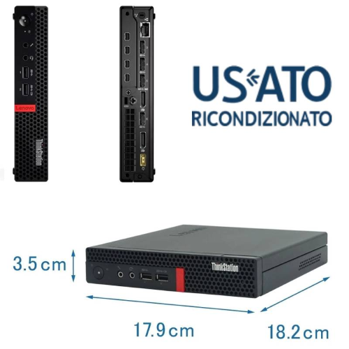 PC RESET WKST REF I7-7700T 16GB 512SSD W10P T.STATION P320 QUAD. P600 TINY NVME