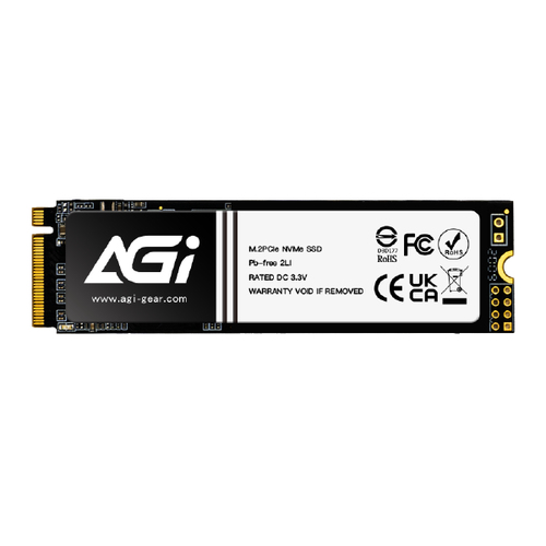 AGI TECHNOLOGY AGI SSD INTERNO AI828 1TB PCI-E 4.0 NVME M.2 2280 7400/5000 MBS R/W