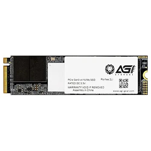AGI TECHNOLOGY AGI SSD INTERNO AI298 512GB M.2 PCIE R/W 2350/1470 QLC GEN 3X4