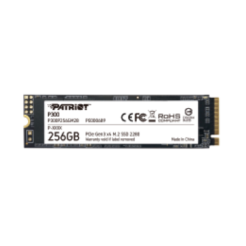 PATRIOT SSD INTERNO P300 256GB M.2 PCIE R/W 1700/1100 GEN 3X4