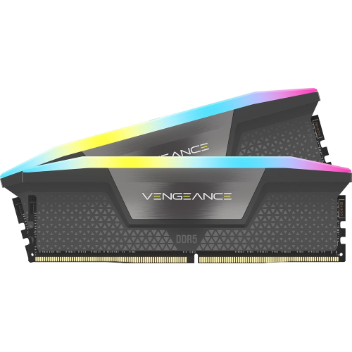 CORSAIR VENGEANCE RGB DDR5 32GB (2 x 16GB) DDR5 6000 CL38-44-44-96 1.35V Intel XMP AMD EXPO - GREY