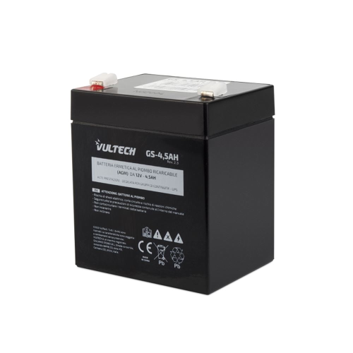 VULTECH BATTERIA ERMETICA AL PIOMBO PER UPS VULTECH GS-4,5AH REV. 2.3 12V 4,5A