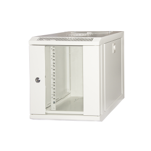 LINK ARMADIO RACK 10" 9 UNITA' IN ACCIAIO COLORE GRIGIO CON FIANCHI APRIBILI