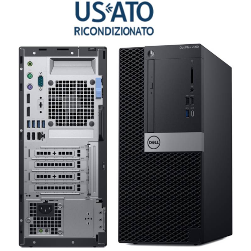 PC RESET PC REF I7 16GB 512SSD NVME W11P I7-8700 DELL 7060 TOWER