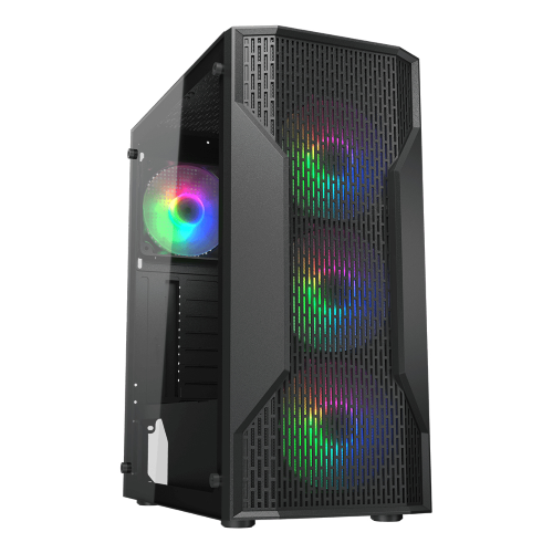 COUGAR CASE MID TOWER MX110 RGB NERO 4X120 SUPP 240AIO