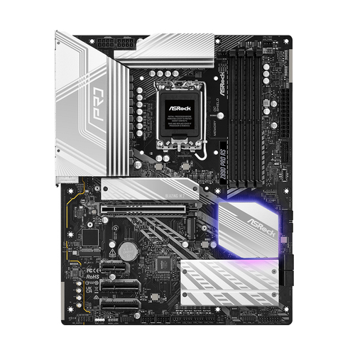 ASROCK MB Z890, Z890 PRO RS , LGA1851,4 X DDR5, ATX
