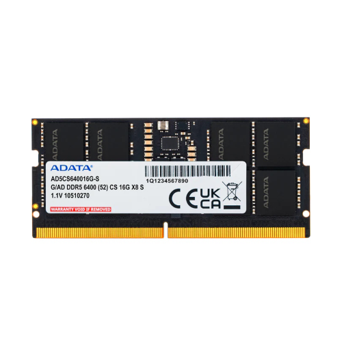 ADATA RAM CSO-DIMM 16GB DDR5 6400MHZ 1.1V
