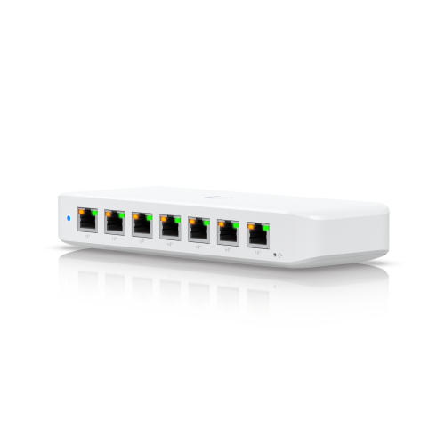 UBIQUITI SWITCH 8P POE L2 COMPATTO 7P GBE PO E+ 1P GBE-202W POE