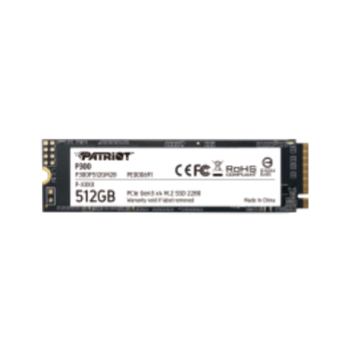 PATRIOT SSD INTERNO P300 512GB M.2 PCIE R/W 1700/1200 GEN 3X4