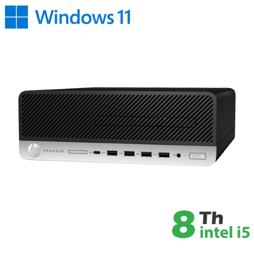 RINOVO HP PC REFURBISHED 600G4 400G5 SFF I5-8X00 DDR4 16GB SSD 480GB W11P NO DVD 1Y