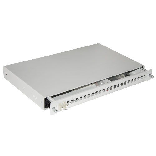 LINK CASSETTO FIBRA OTTICA 24 PORTE 1U GR ADATTATORI SC SIMPLEX/LC DUPLEX
