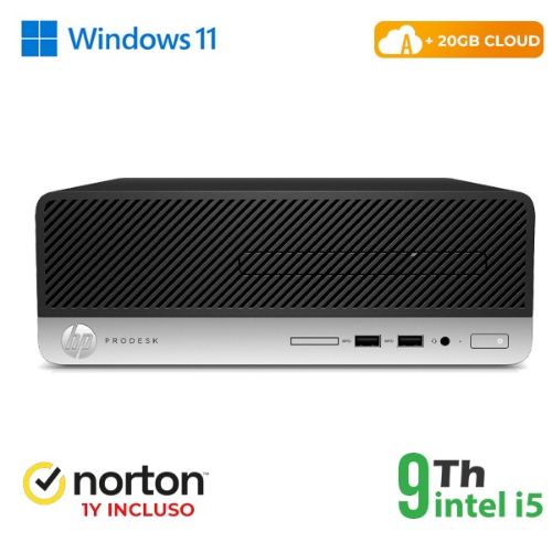 RINOVO PC HP REFURBISHED 600 G5 SFF i5-9X00/DDR4 16GB/SSD 128GB+500GB HDD/W11P/CLOUD20GB/Grade A/1Y