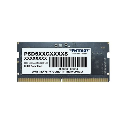 PATRIOT RAM 8GB DIMM DDR5 5200MHZ 1GX16