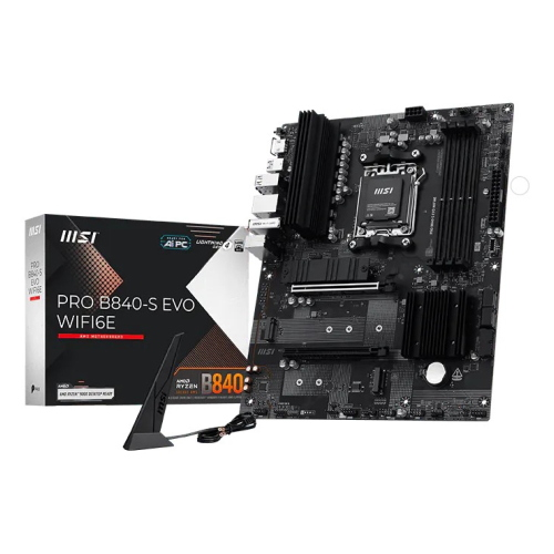 MB MSI PRO B840-S EVO WIFI6E AM5