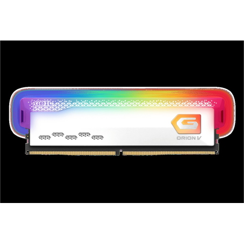 GEIL RAM 16GB DDR5 DIMM PC5-44800 5600MHZ DDR5 ORION V RGB-GRAY - WHITE VERSION