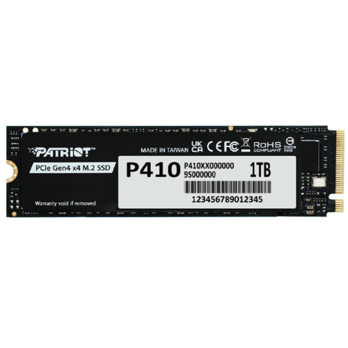 PATRIOT SSD INTERNO P410 1TB PCIe Gen4 x4 M.2 2280