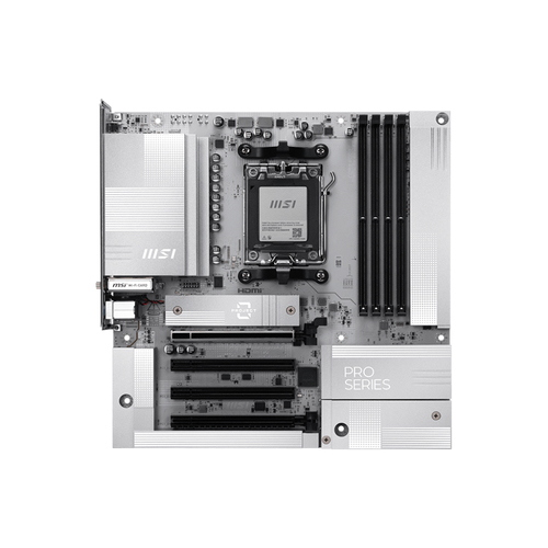 MSI MB AMD B850, PRO B850M-A WIFI PZ, AM5, 4DDR5, 2PCI-Ex16, 2PCI-Ex1, 2M.2, 4SATA3