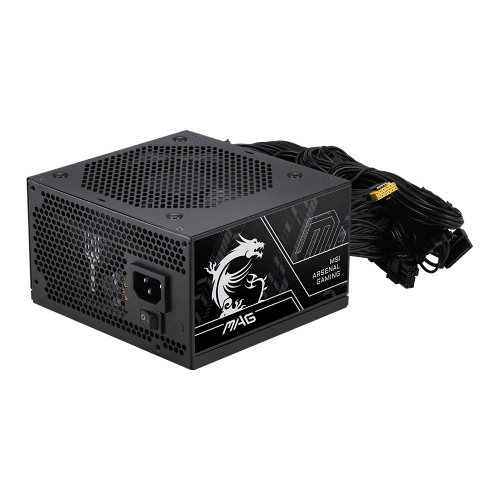 MSI ALIMENTATORE MAG A650BN PCIE5 III, EU, 650W, NON-MODULAR , BRONZE 80 PLUS, COLOR BOX
