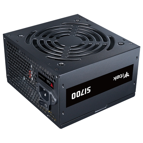ITEK ALIMENTATORE SI700 - 700W, EFFICIENZA 80+, PFC ATTIVO, 12CM SILENT FAN