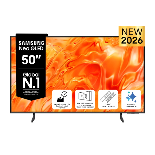 SAMSUNG TV 50 SAM 4K UHD QLED SMART TV LAN VESA MIS-E(200*200MM)