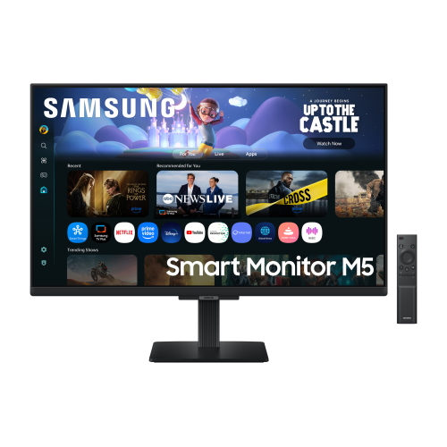 SAMSUNG MONITOR 27 LED IPS FHD 16:9 5MS 250 CDM, HDMI, MULTIMEDIALE, Smart Monitor M5