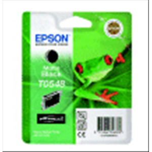 Cartuccia inchiostro a pigmenti nero-matte EPSON UltraChrome Hi-Gloss, in confezione blister RS. Compatibilit?: STYLUS PHOTO R1800, STYLUS PHOTO R800