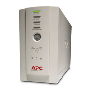 APC Back-UPS CS 500 - UPS - 230 V c.a. V - 300 Watt - 500 VA - RS-232, USB - connettori di uscita 4 - beige