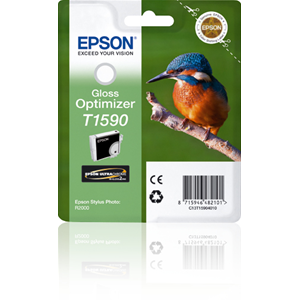 EPSON SUPPLIES Cartuccia "Gloss Optimizer", per la finitura lucida delle stampe, serie Martin Pescatore-Taglia XL, in confezione blister RS.STYLUS OFFICE BX310FN, STYLUS OFFICE BX600FW, STYLUS OFFICE BX610FW, STYLUS SX510W, Stylus SX600FW, STYLUS SX610FW