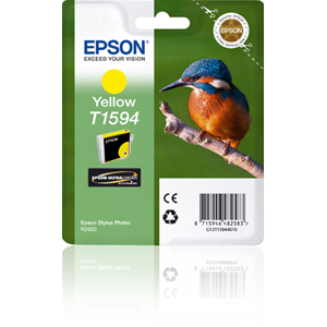 Epson T1594 - 17 ml - giallo - originale - blister - cartuccia d'inchiostro - per Stylus Photo R2000