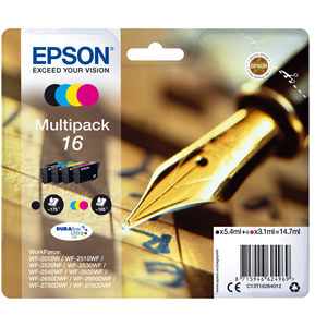 EPSON C13T1626 RF MULTIPACK 4 TANICHE 16 PENNA CRUCIVERBA