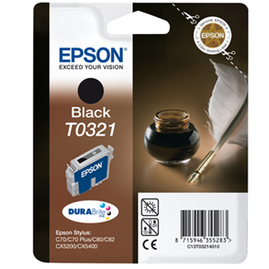 EPSON C13T032140 CART.INK     NERO PER S. C70/C80/C82/CX5200