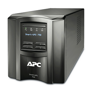 APC Smart-UPS SMT750IC - UPS - 220/230/240 V c.a. V - 500 Watt - 750 VA - RS-232, USB - connettori di uscita 6 - nero - con APC SmartConnect