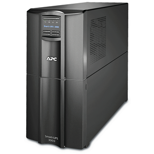 APC Smart-UPS SMT3000IC - UPS - 220/230/240 V c.a. V - 2700 Watt - 3000 VA - RS-232, USB - connettori di uscita 9 - nero - con APC SmartConnect