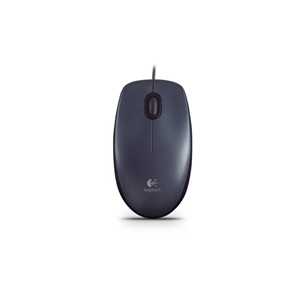 LOGITECH MOUSE M90 LOG BLACK CON FILO USB 910-001793 NERO