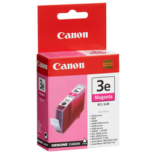 CANON SUPPLIES Serbatoio ink BCI-3eM magenta ricambio per BC-31eC, BC-33e Contenuto:13 ml.BJC-3000-6000-6100-6200-6500,S400-450-4500-500-520-520x-530D-600-630-6300-750,i550-850-6500,FAX Multipass C100,MPC400-600, MP700/MP730Ph