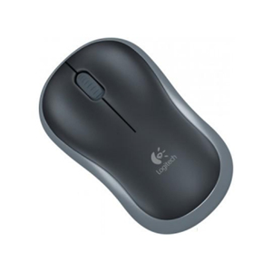 Logitech M185 - Mouse - ottica - senza fili - 2.4 GHz - ricevitore wireless USB - grigio