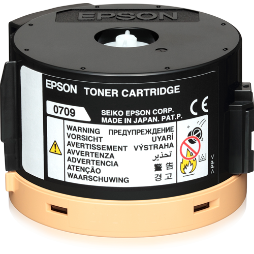 Epson 0709 - Nero - originale - cartuccia toner - per WorkForce AL-M200DN, AL-M200DN Double pack bundle ETD, AL-M200DW, AL-MX200DNF, AL-MX200DWF