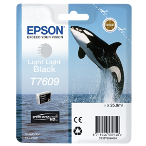 Epson T7609 - 26 ml - nero molto lucido - originale - blister - cartuccia d'inchiostro - per SureColor P600, SC-P600
