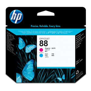 HP C9382A HEAD MAGENTA/CIANO  N.88